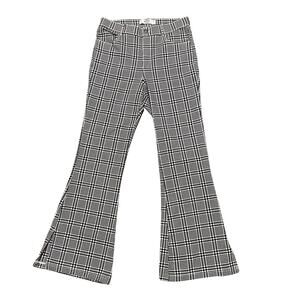 Hollister Ultra High-Rise Plaid Flare Pants Women's Size Large